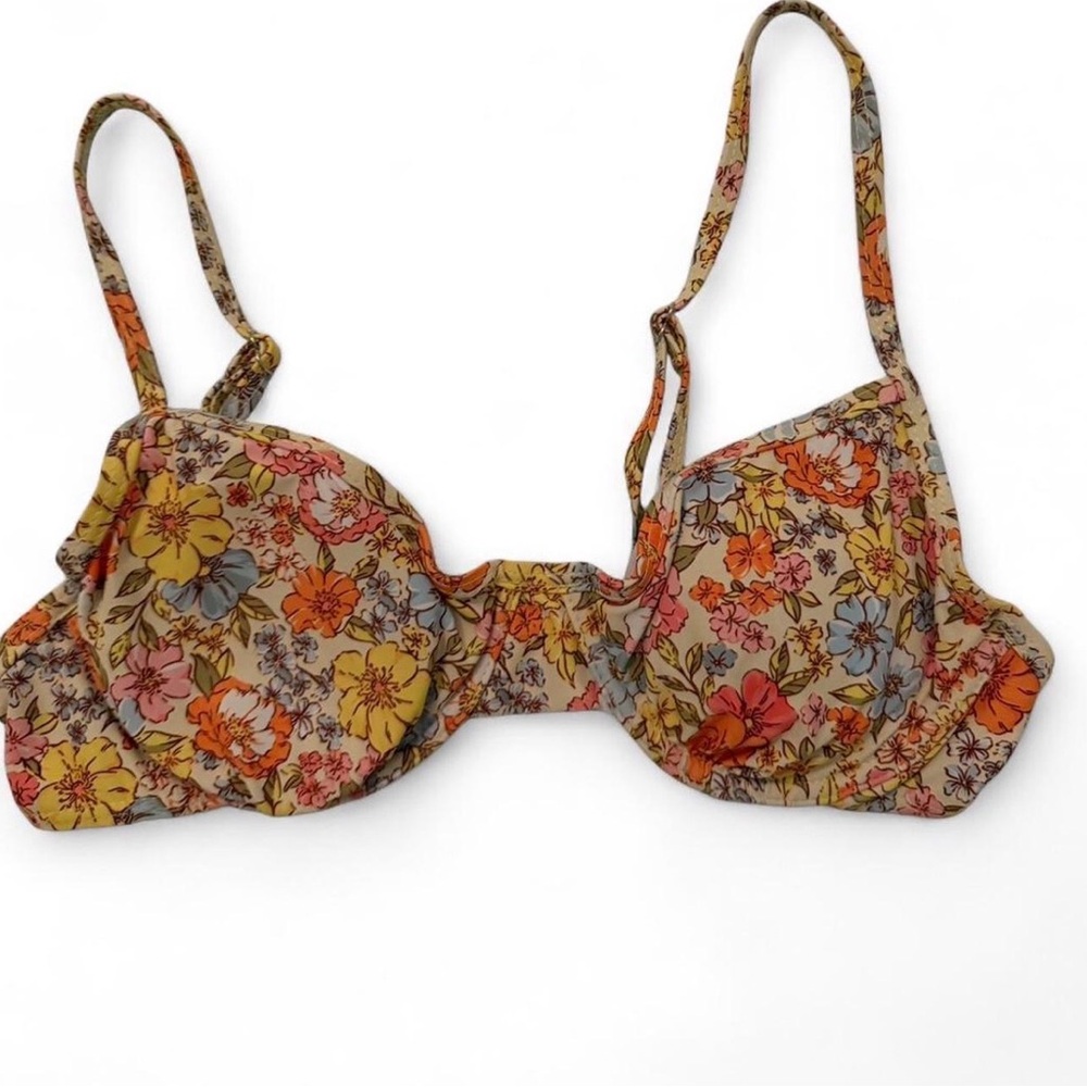 Floral Print Women's bathing suit top